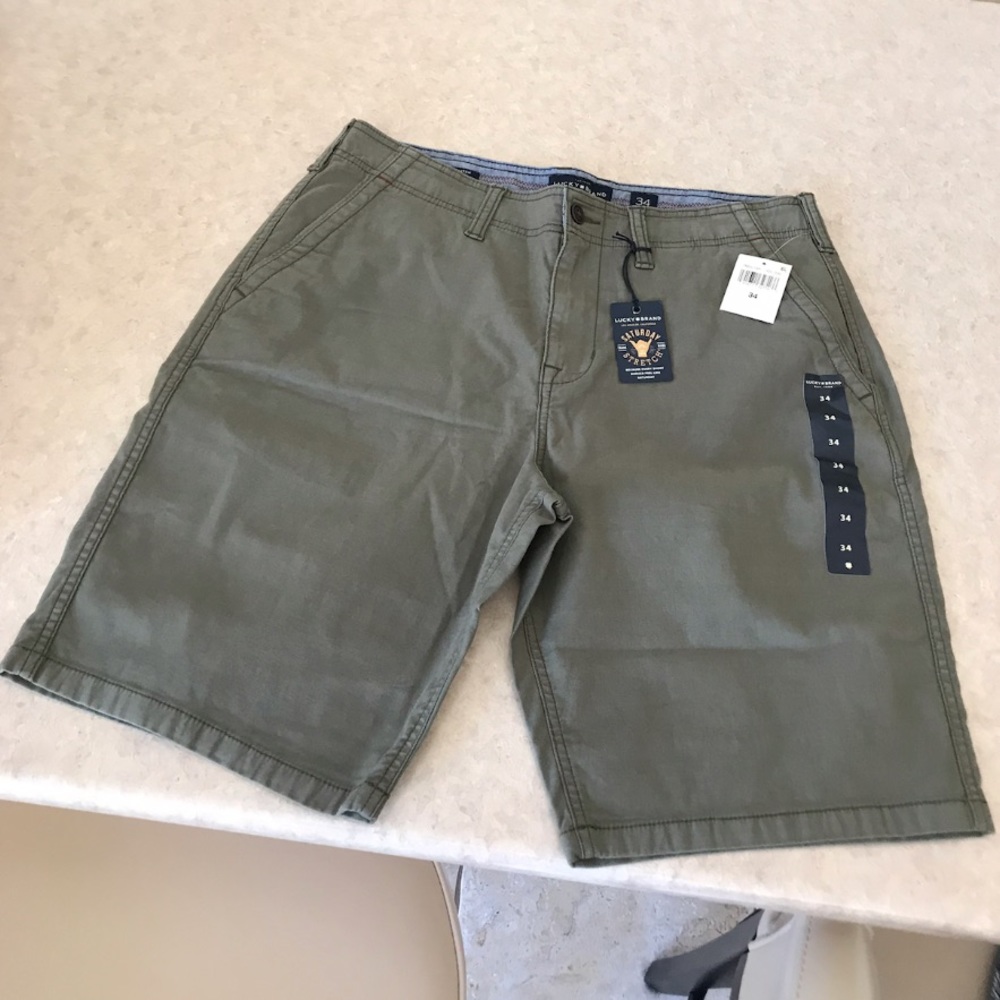 Men’s Lucky Brand Olive Green Shorts